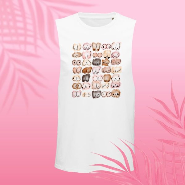 Camiseta de algodón orgánico Tetas - Imagen 4